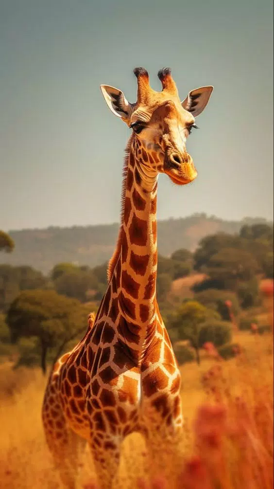 Giraffe Wallpaper HD স্ক্রিনশট 0
