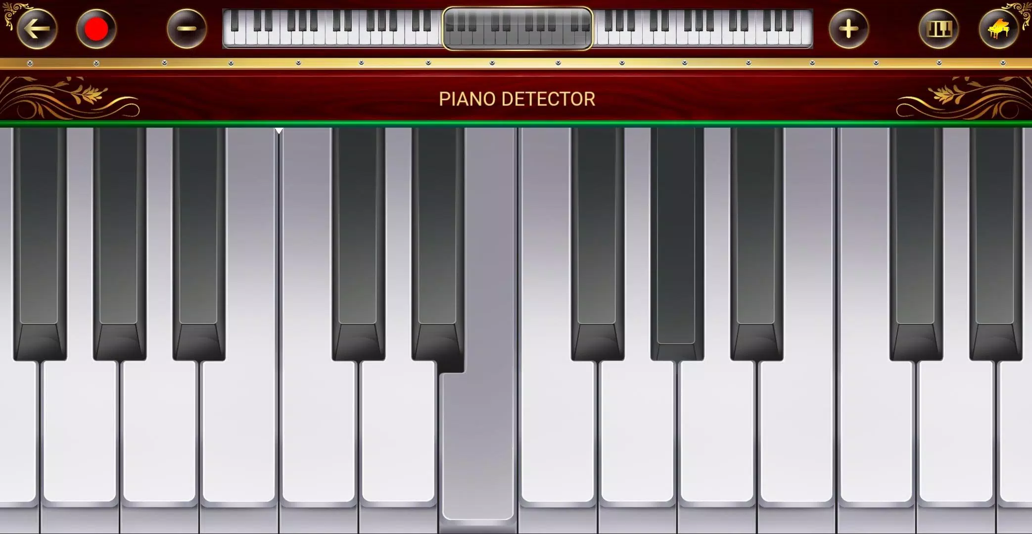 Piano Detector應用截圖第1張