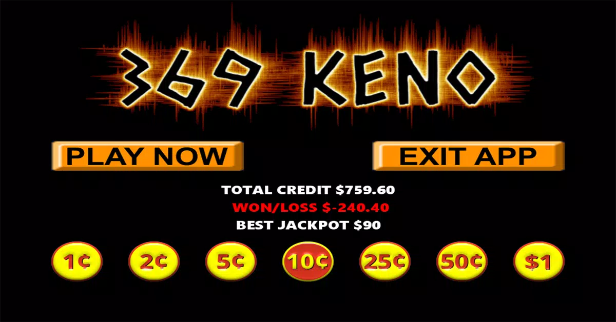 369 Vegas Style Keno應用截圖第2張