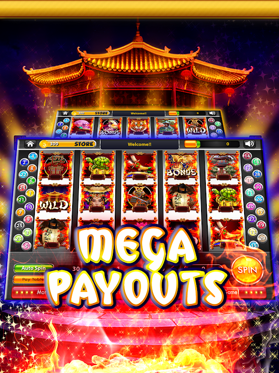 Blazing Samurai Slots – Free應用截圖第2張