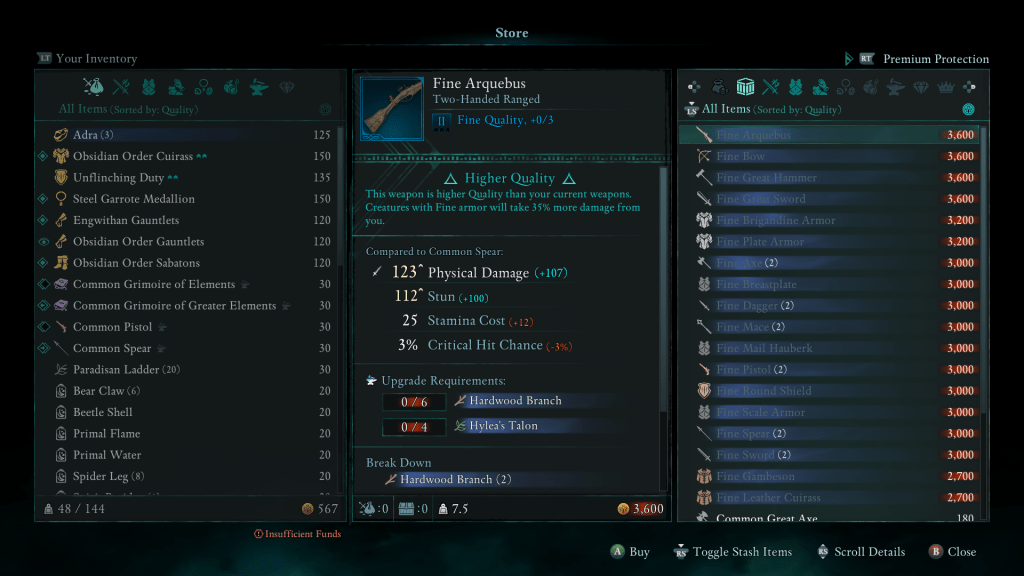 罰款(ii)武器和裝甲