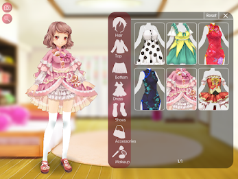 Anime Girl Creator & Dress Up Captura de tela 3