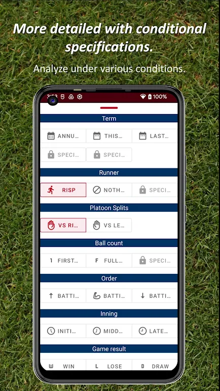 Batting STATS Manager Capture d'écran 1