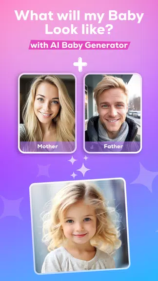 AI Baby Generator: Face Maker Ekran Görüntüsü 1