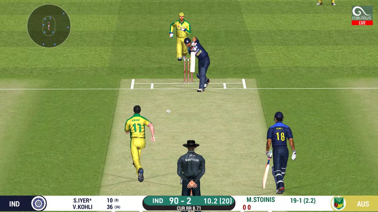 Real Cricket™ 20 Ảnh chụp màn hình 1