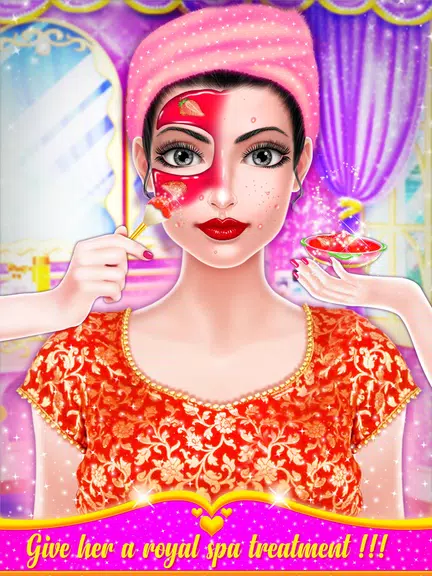 Indian Girl Salon - Indian Gir Ekran Görüntüsü 2