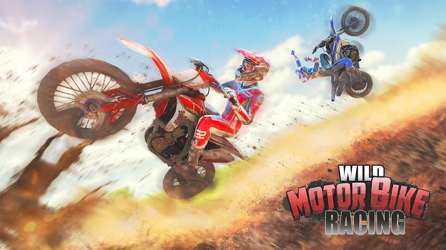 Wild Motor Bike Offroad Racing Schermafbeelding 0