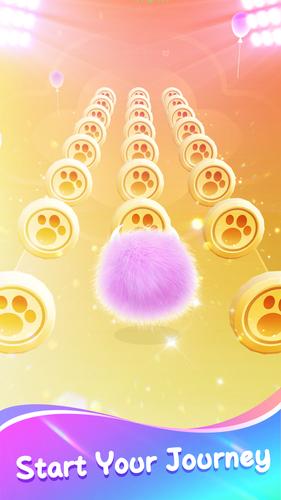 Fluffy Ball: Music Hop Game應用截圖第3張