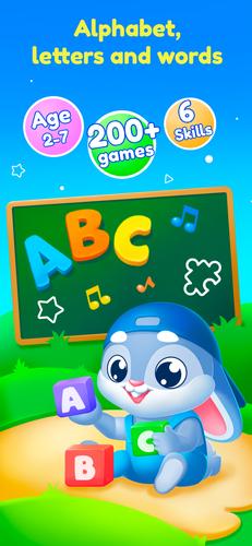 Binky ABC games for kids 3-6 스크린샷 0