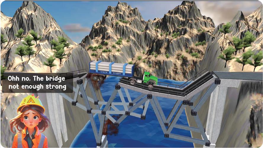 Bridge Constructor Captura de tela 2