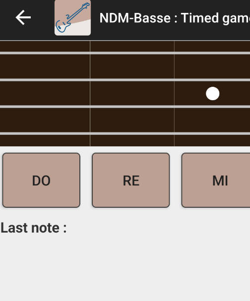 NDM-Bass Learn Music Notes Schermafbeelding 0