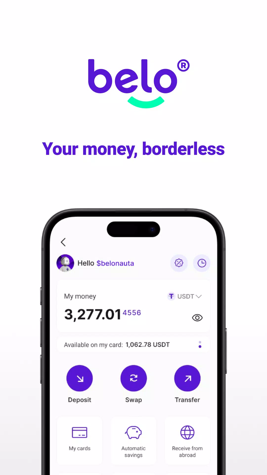 Belo: your financial passport应用截图第0张
