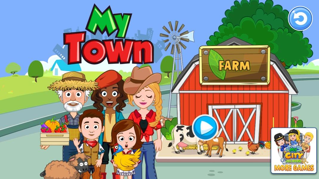 My Town Farm Animal game ภาพหน้าจอ 0