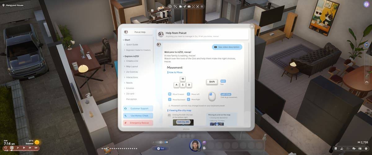 Guide de triche monétaire Inzoi