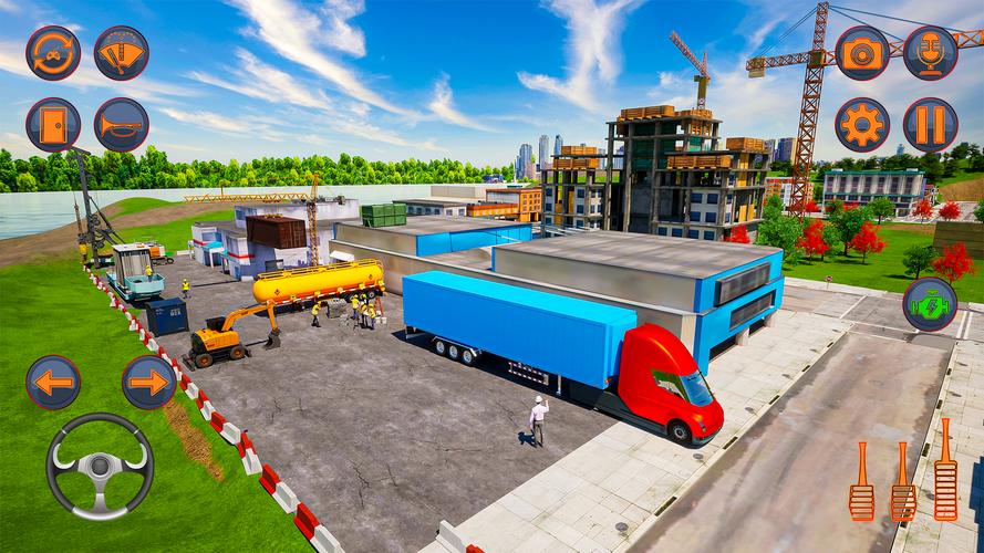 US Cargo Truck Games 3D Скриншот 3