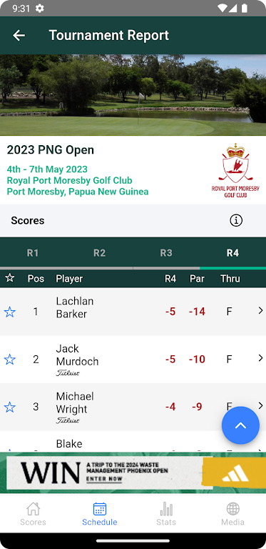 PGA Tour of Australasia Tangkapan skrin 3