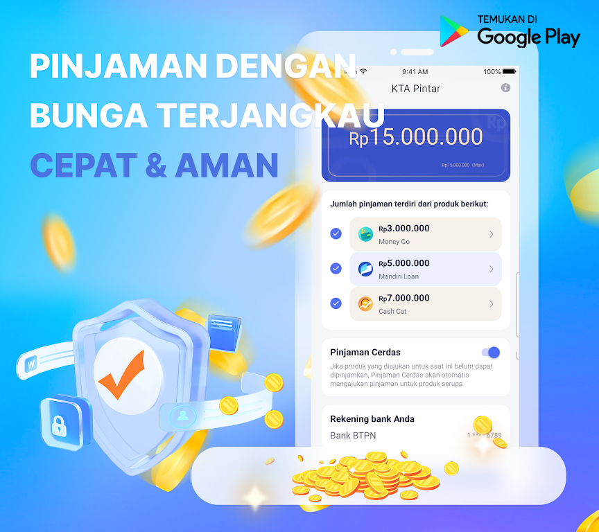 KTA Pintar–Cash Pro স্ক্রিনশট 2