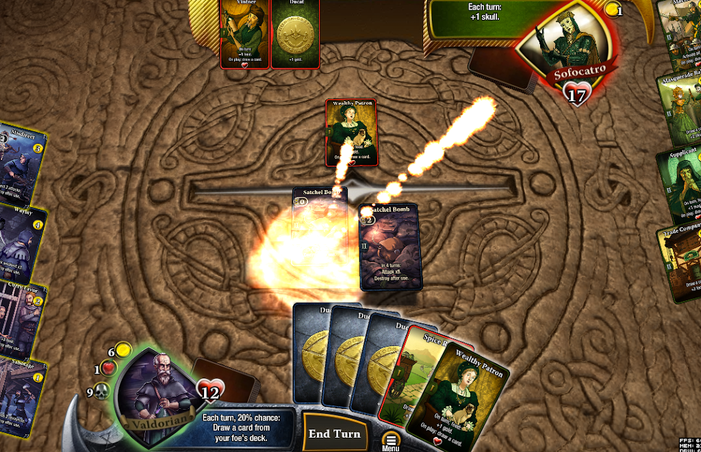 War of Omens Deck Builder Collectible Card Game Tangkapan skrin 2