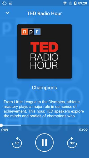 Podcast App Schermafbeelding 3