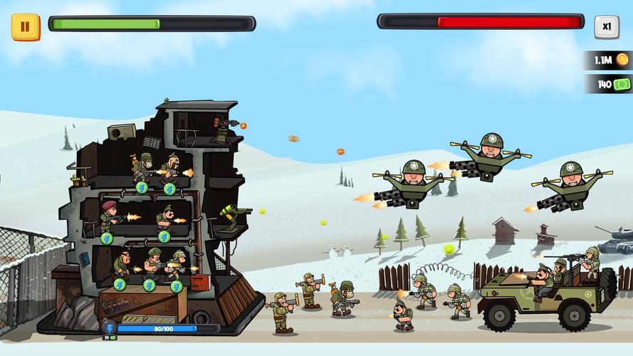 World War Army Defense: TD WW2 スクリーンショット 3