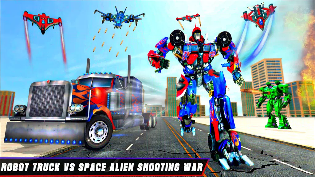 Truck Robot Transform Game应用截图第0张
