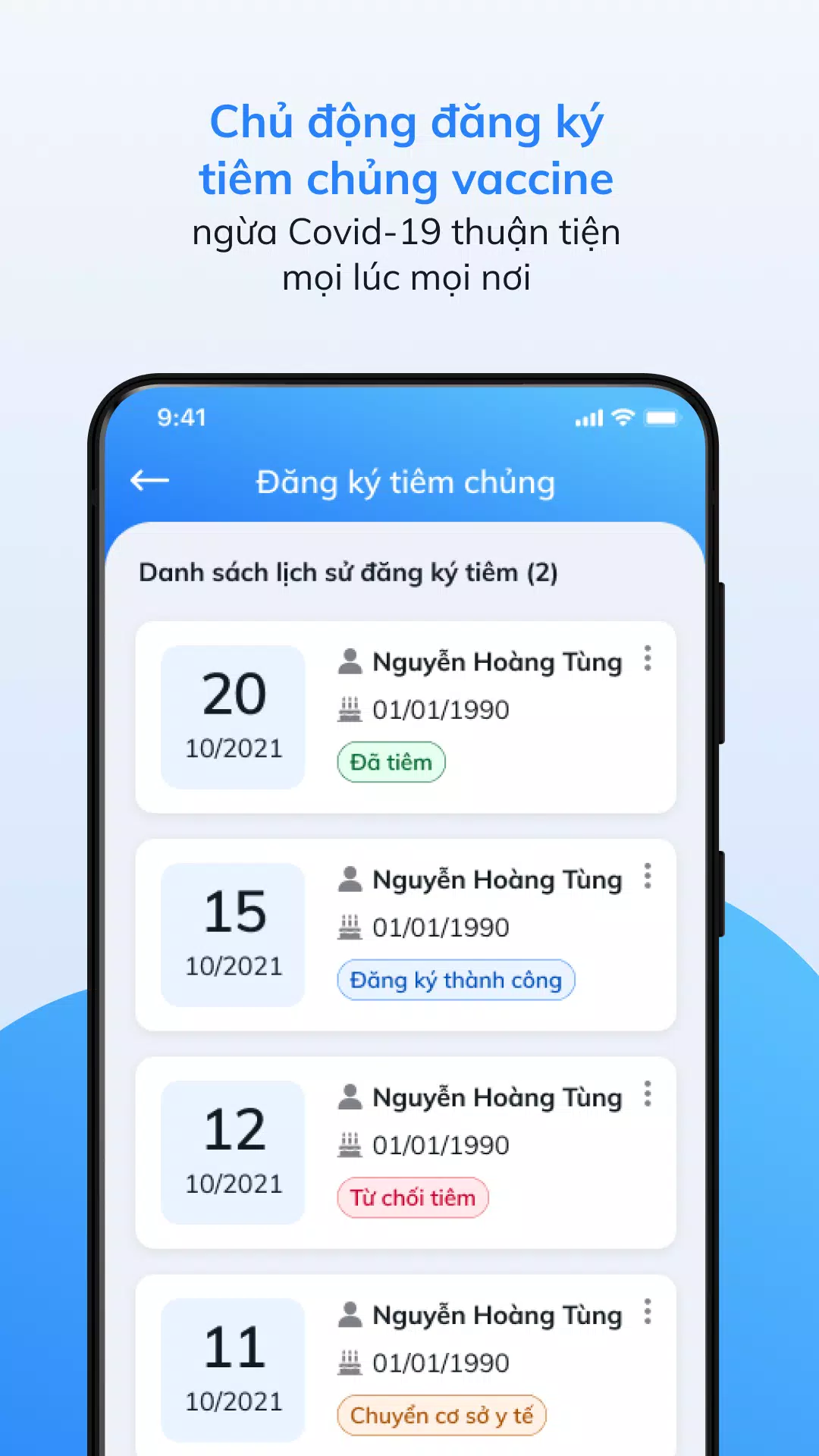 Sổ sức khỏe điện tử应用截图第1张