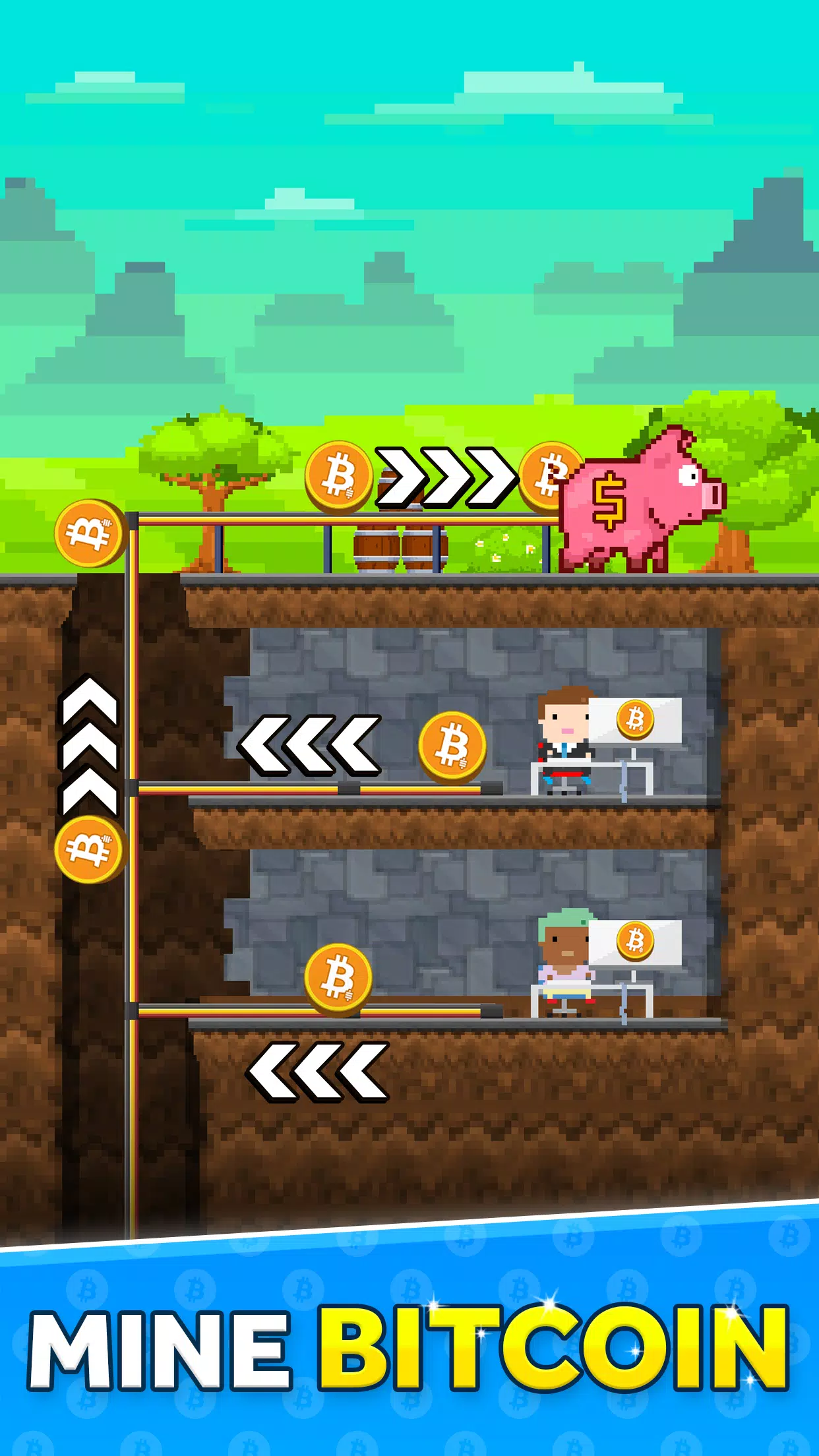 Bitcoin Miner ภาพหน้าจอ 1