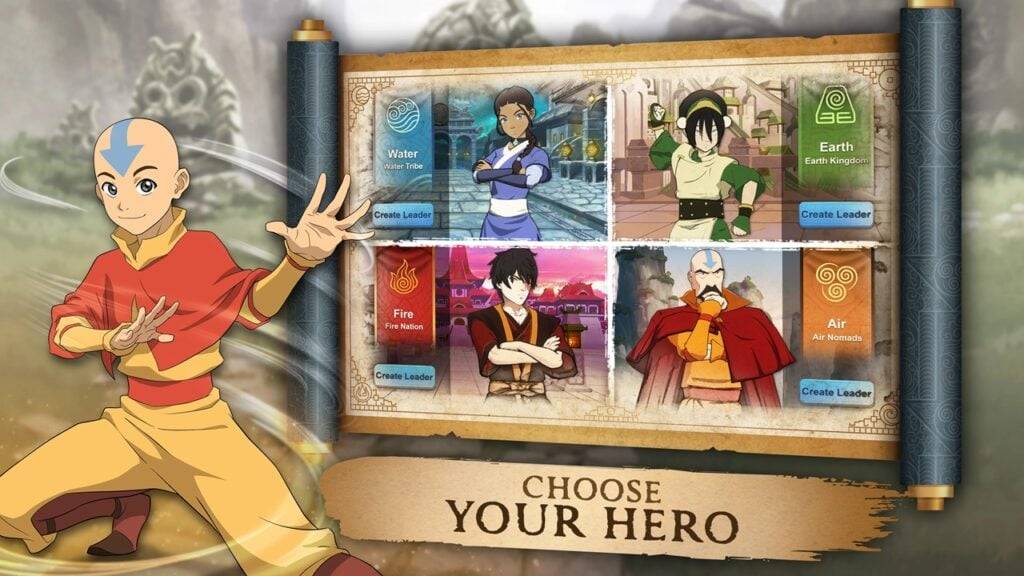 "Avatar Legends: Realms Collide lancia su Android"