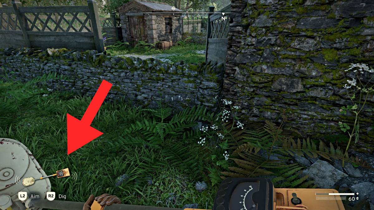 金屬探測器指示原子