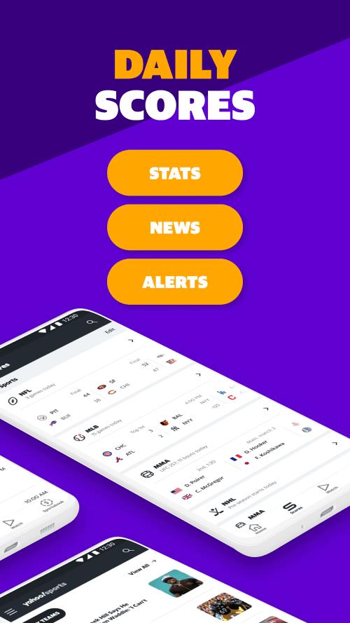Yahoo Sport Capture d'écran 1