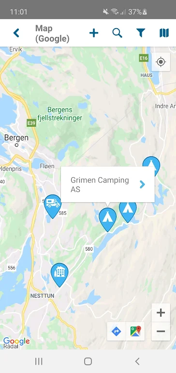NorCamp - Scandinavia Camping應用截圖第2張