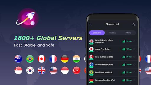 Schermata iTop VPN: Proxy & Game Booster 1