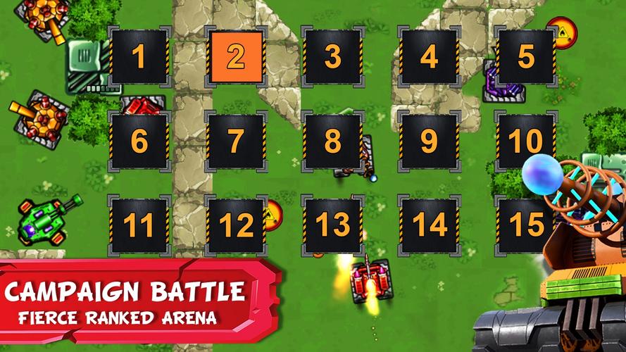 Tank Battles 2D Скриншот 3