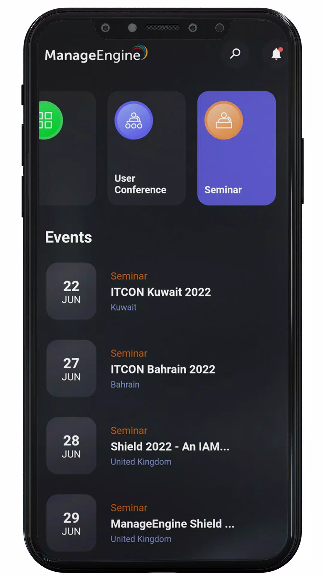 ManageEngine Events স্ক্রিনশট 2