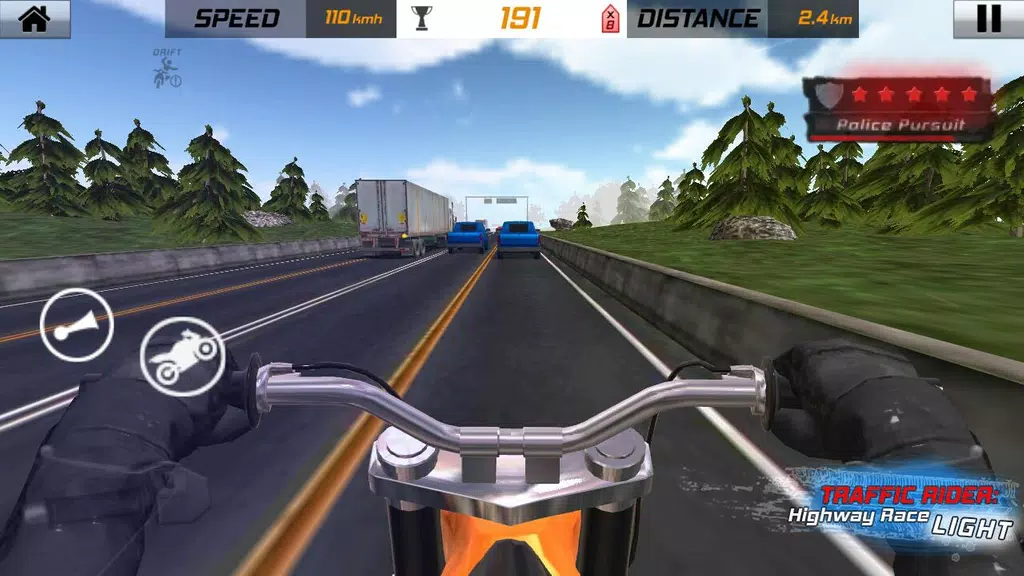 Traffic Rider: Highway Race Li應用截圖第2張