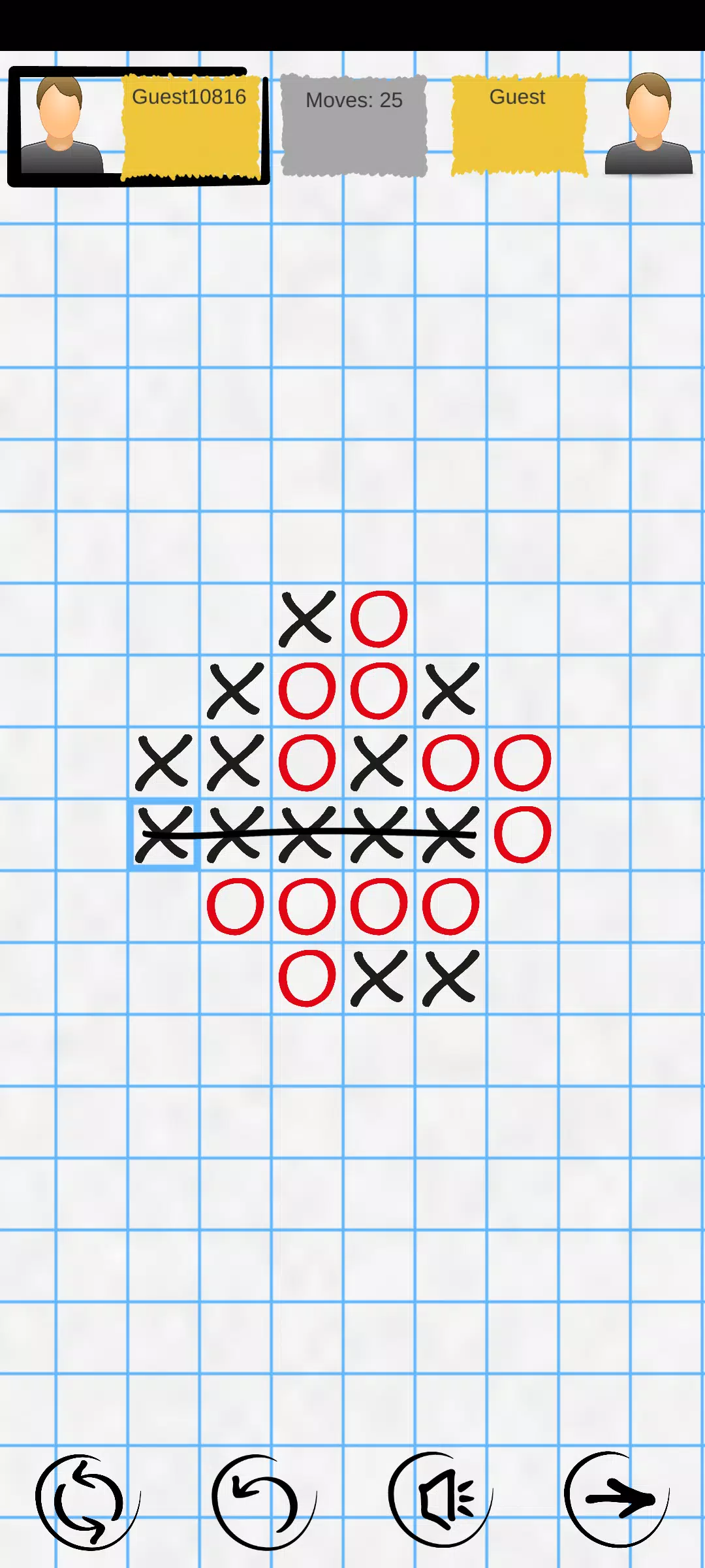Mega Tic Tac Toe Onine ภาพหน้าจอ 0
