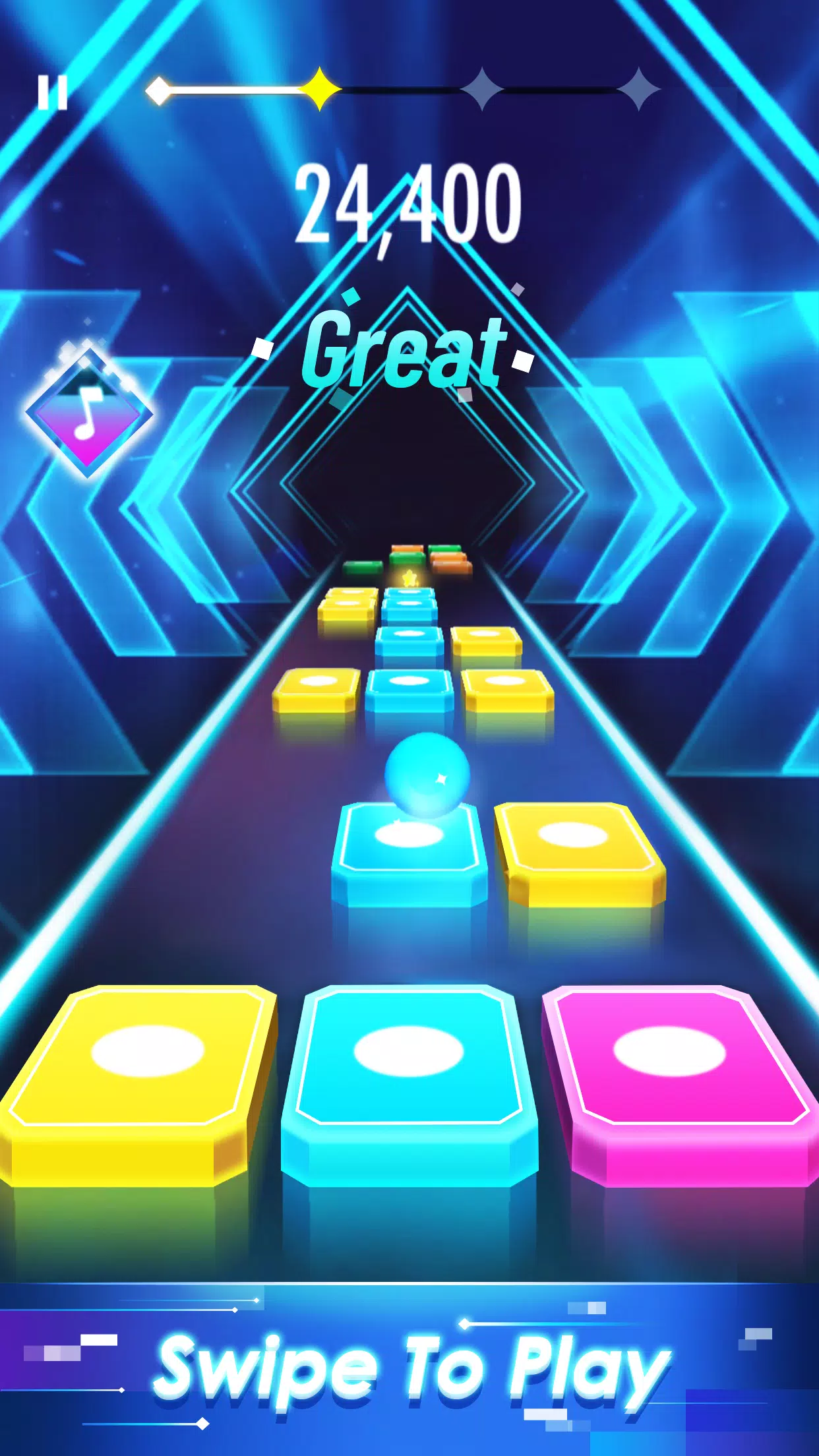 Magic Tiles Hop: EDM Rush Ball應用截圖第1張