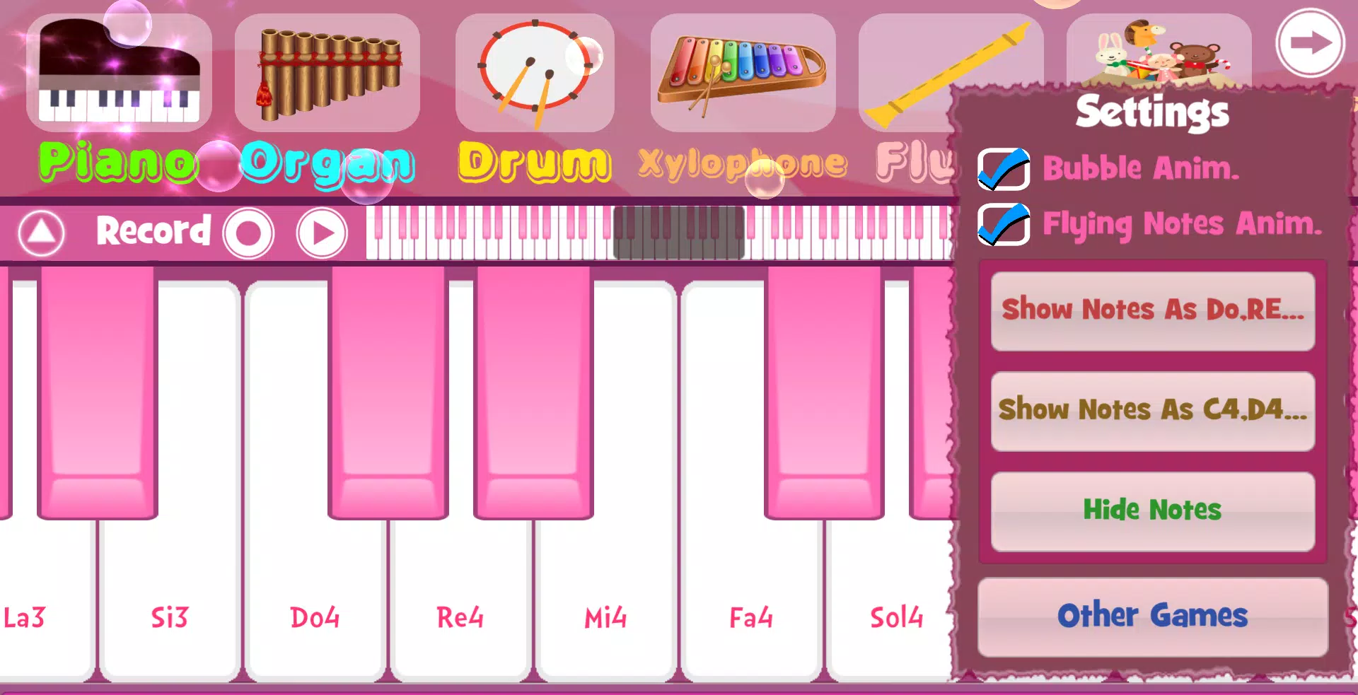 Pink Piano應用截圖第2張