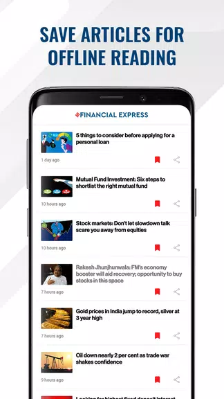 Financial Express-Market News Schermafbeelding 2
