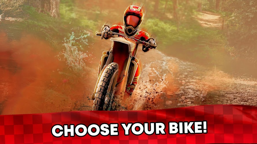 Wild Motor Bike Offroad Racing Schermafbeelding 1
