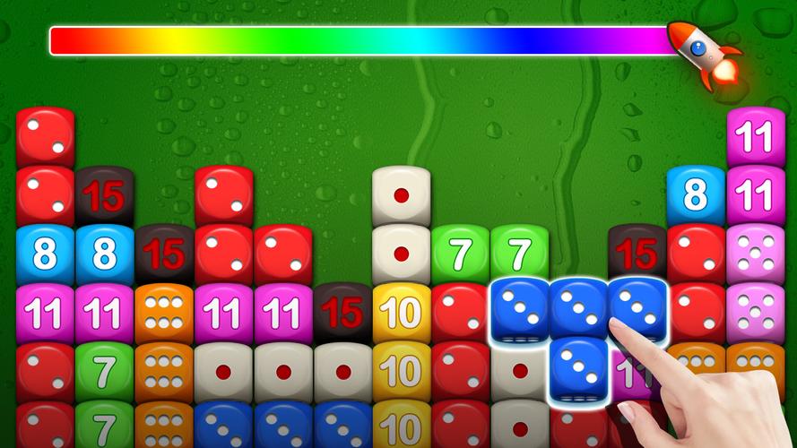 Dice Puzzle 3D - Merge game 스크린샷 0