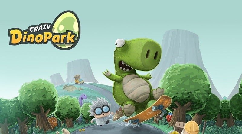Schermata Crazy Dino Park 0