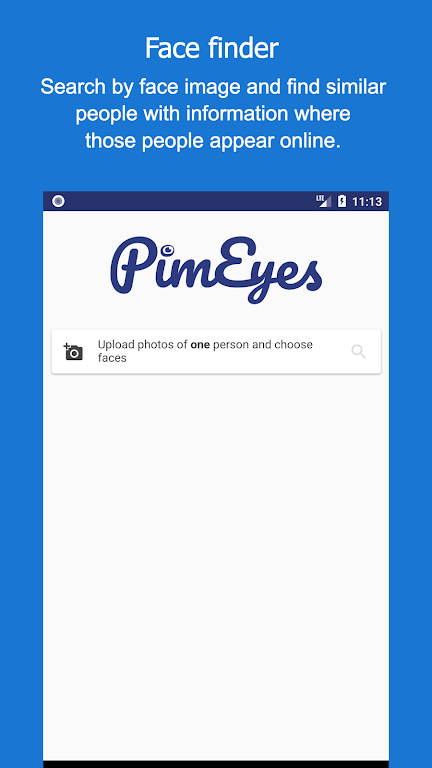Schermata PimEyes 2