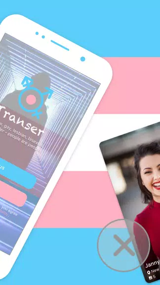 Transgender Dating: Meet Trans & Crossdresser Chat ภาพหน้าจอ 1