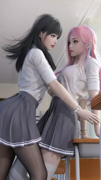 Sexy Anime Girls Wallpapers HD スクリーンショット 1