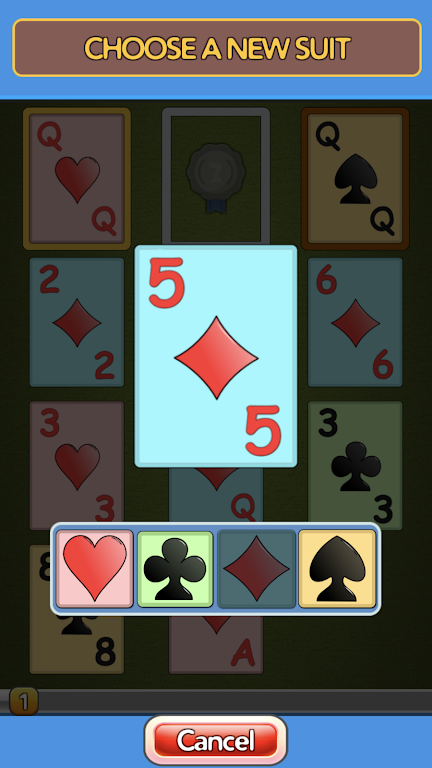 One Stack Solitaire: Free Card Game スクリーンショット 1