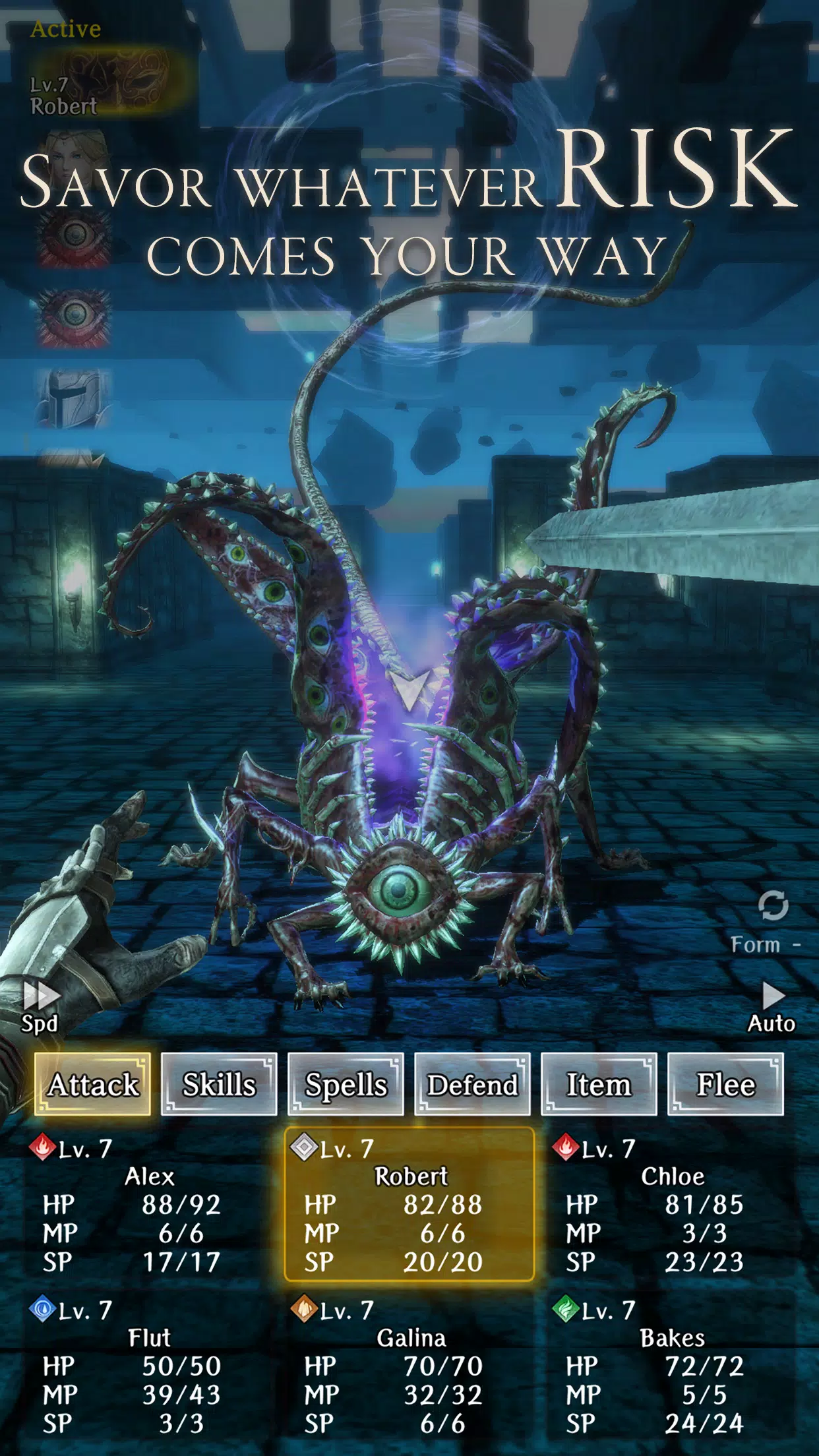 Wizardry Variants Daphne Screenshot 2
