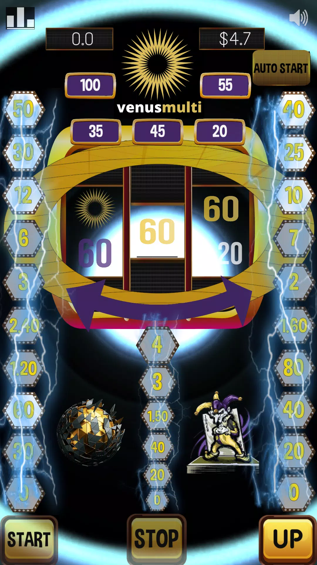 Venus multi slot machine – sun應用截圖第3張