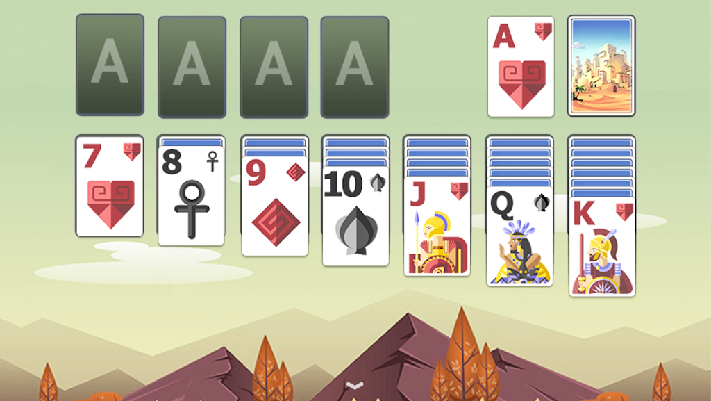 Solitaire Ancient Fable Theme應用截圖第2張