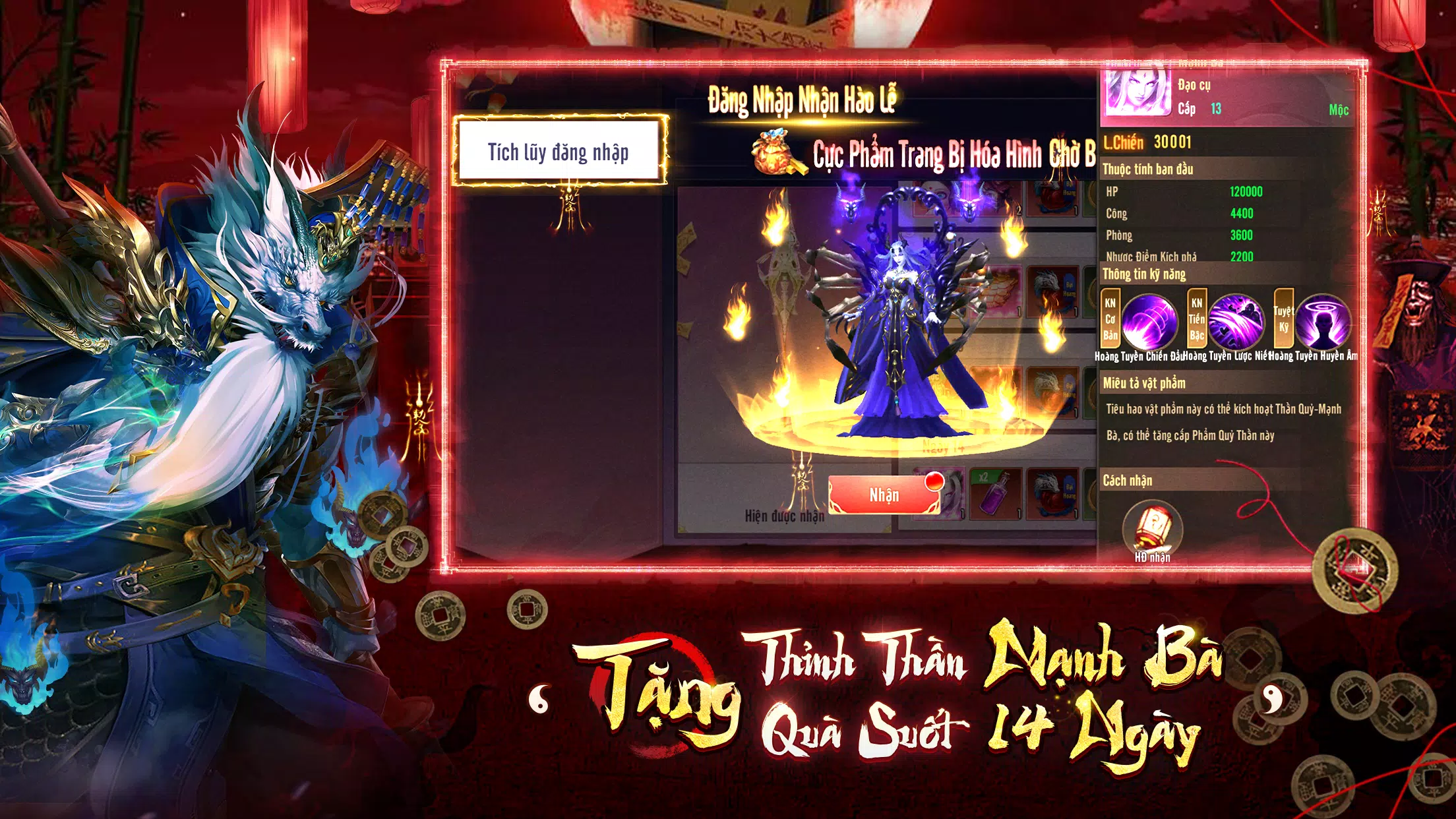 Schermata Đạo Sĩ Xuất Quan - Quật Thi 3